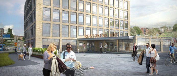 Regionens Hus i Skövde illustration