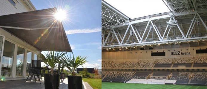 Solskyddsförbundet Solskydd Tele2 Arena