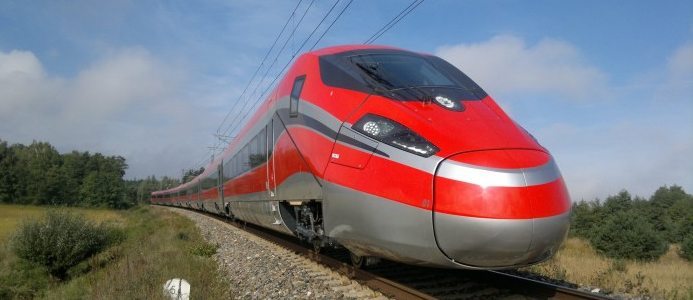 Höghastighetståget V300ZEFIRO i drift