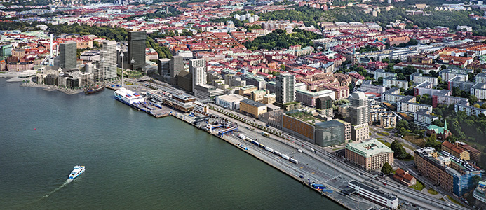 Masthuggskajen i Göteborg