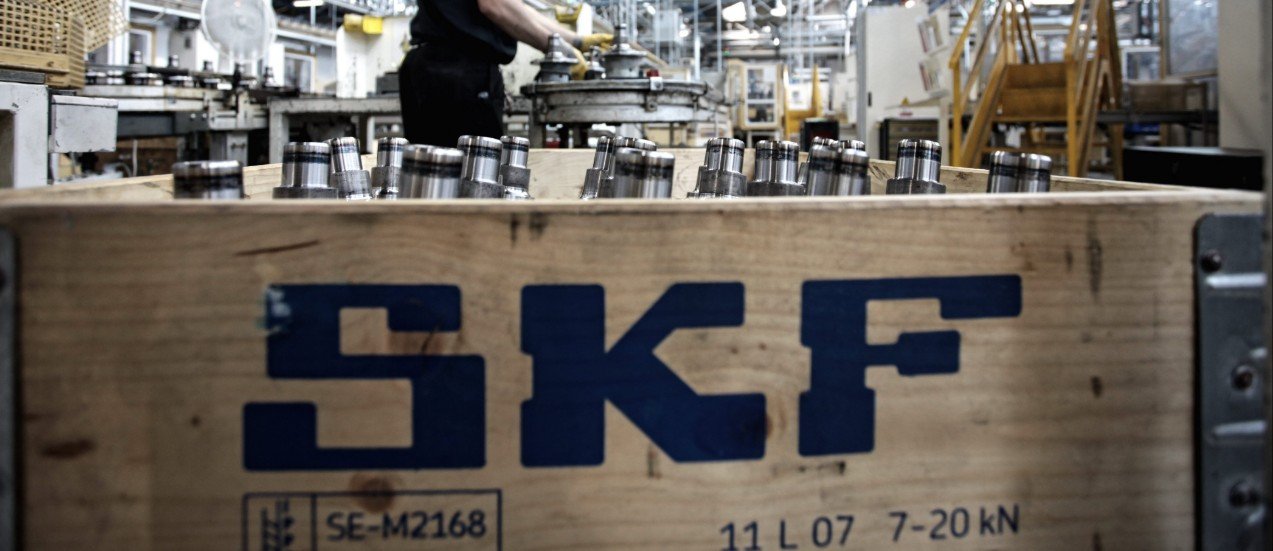 SKF tvingas dra ned på personalstyrkan och stänga fabriker efter coronautbrottet. Bild: SKF