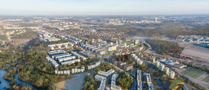 Entreprenaderna är en del av det stadsutvecklingsprojekt i Hallonbergen som ska möjliggöra en ökad befolkning och långsiktigt hållbara områden.