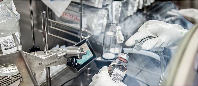 Läkemedelsproduktion i Södertälje. Foto: AstraZeneca
