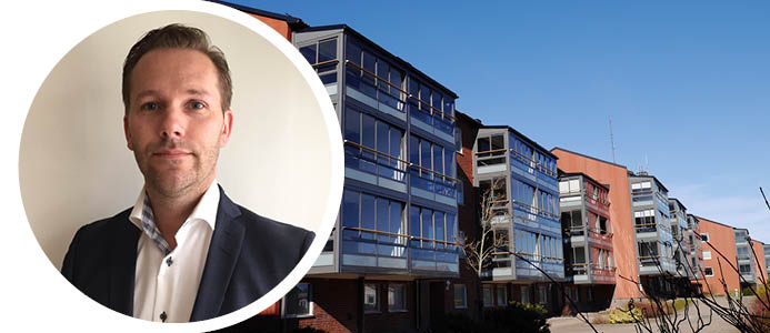 Pär Haglind, styrelseledamot i Balkongföreningen i Norden och vd för TBO Haglinds AB. Foto: Privat