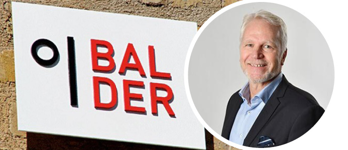 Fastighets AB Balders ekonomidirektör Magnus Björndahl. Foto: Balder