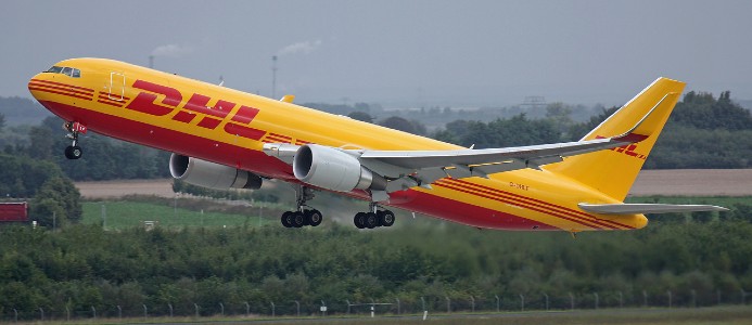 Boeing har mottagit en beställning från DHL på fyra fraktflygplan. Foto: DHL