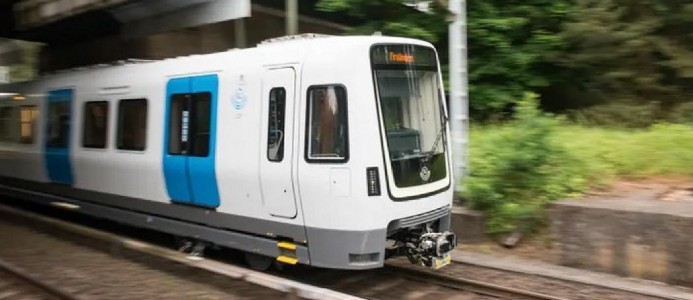 De nya C30-tågen sätts i trafik. Foto: SL