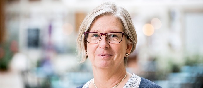 Cecilia Lundgren, blivande arbetsmiljöchef hos Peab. Foto: Peab