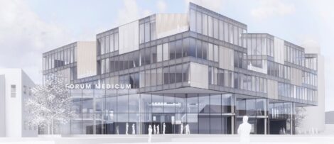 Forum Medicum har ritats av Henning Larsen Architects.