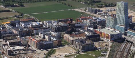 Bostäderna i Solkvarteret är ett egenutvecklat Serneke-projekt. Bild: Serneke
